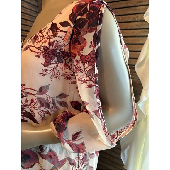 Lulus Shifting Dears Neutral Color Floral Mini Dress - Picture 7 of 11